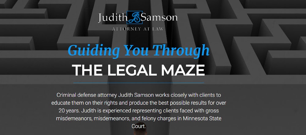 Judith Samson, Minneapolis Criminal Defense Attorney