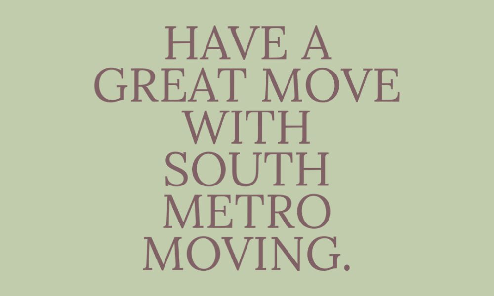 South Metro Moving